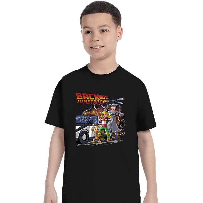 Daily_Deal_Shirts T-Shirts, Youth / XS / Black Back To Metro City