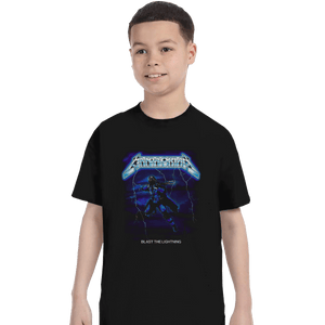 Shirts T-Shirts, Youth / XL / Black Blast The Lightning