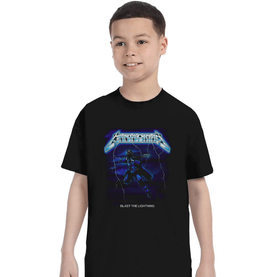 Shirts T-Shirts, Youth / XL / Black Blast The Lightning