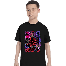 Load image into Gallery viewer, Daily_Deal_Shirts T-Shirts, Youth / XS / Black Bison Fighter
