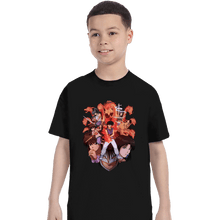 Load image into Gallery viewer, Daily_Deal_Shirts T-Shirts, Youth / XS / Black Flame Power

