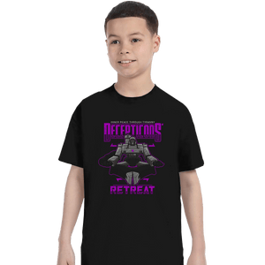 Shirts T-Shirts, Youth / XL / Black Decepticons Retreat