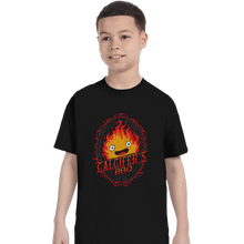 Load image into Gallery viewer, Shirts T-Shirts, Youth / XS / Black Calcifers BBQ
