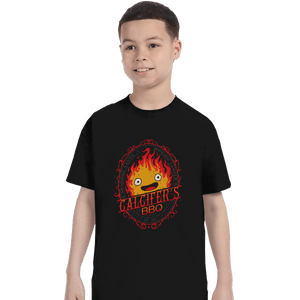 Shirts T-Shirts, Youth / XS / Black Calcifers BBQ