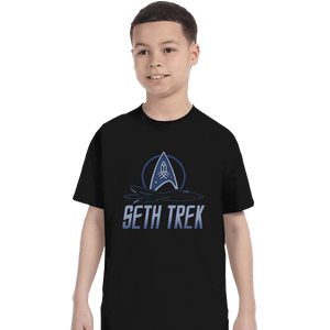 Shirts T-Shirts, Youth / XL / Black Seth Trek