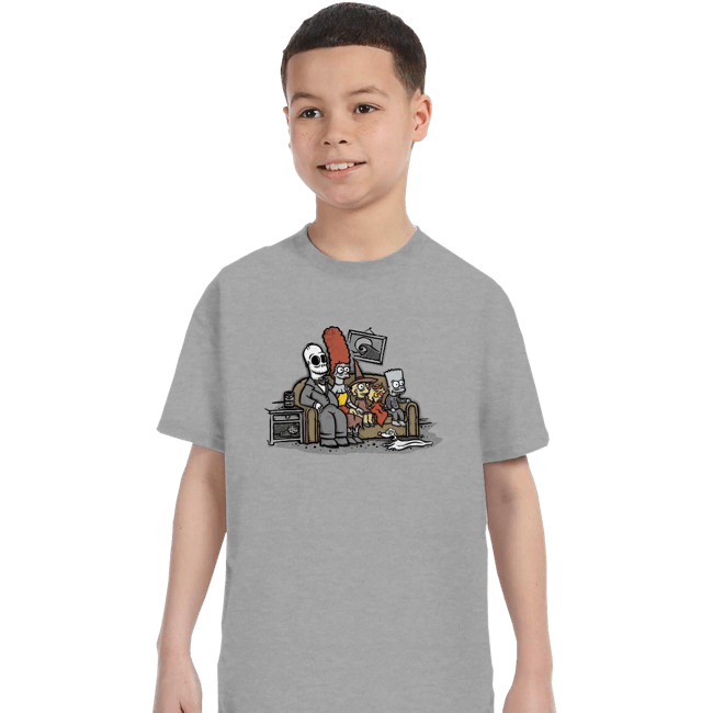 Daily_Deal_Shirts T-Shirts, Youth / XS / Sports Grey The Skellingtons