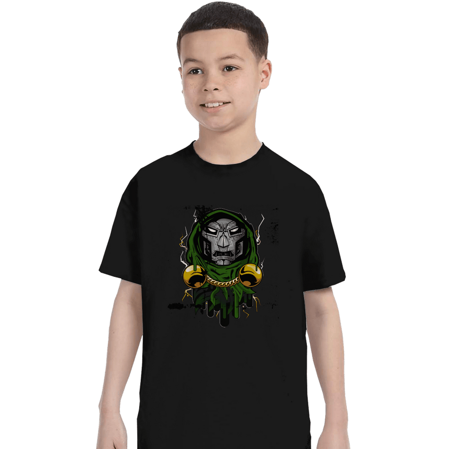 Shirts T-Shirts, Youth / XL / Black Doom Style
