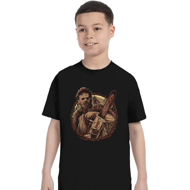 Daily_Deal_Shirts T-Shirts, Youth / XS / Black The Texas Slasher