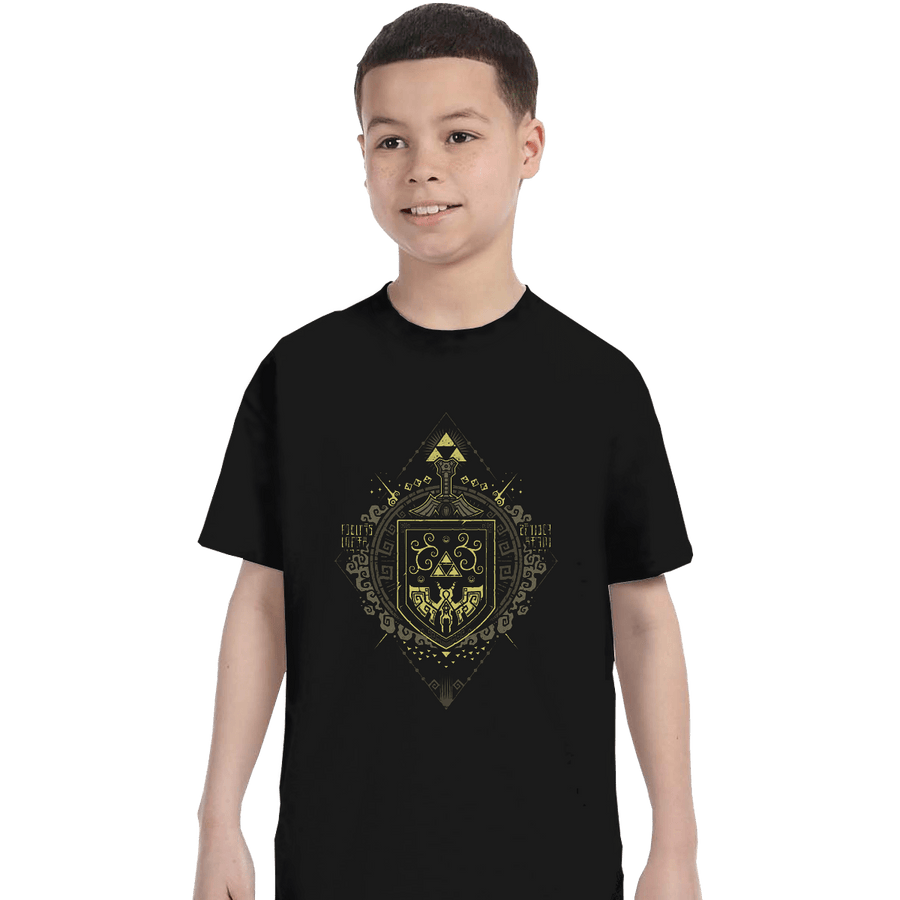 Shirts T-Shirts, Youth / XS / Black Wind Hero