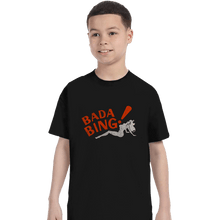 Load image into Gallery viewer, Shirts T-Shirts, Youth / XS / Black Bada Bing

