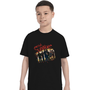 Shirts T-Shirts, Youth / XL / Black Strong Survivors