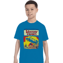 Load image into Gallery viewer, Shirts T-Shirts, Youth / XL / Sapphire Brock Action Comics
