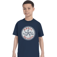 Load image into Gallery viewer, Daily_Deal_Shirts T-Shirts, Youth / XS / Navy Glaive Star

