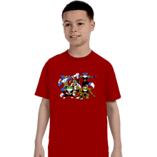 Load image into Gallery viewer, Shirts T-Shirts, Youth / XS / Red Fox Force
