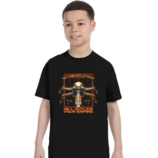Daily_Deal_Shirts T-Shirts, Youth / XS / Black Revolution