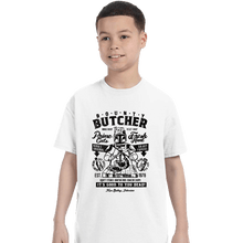 Load image into Gallery viewer, Daily_Deal_Shirts T-Shirts, Youth / XS / White Bounty Butcher
