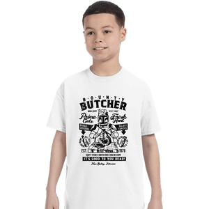 Daily_Deal_Shirts T-Shirts, Youth / XS / White Bounty Butcher