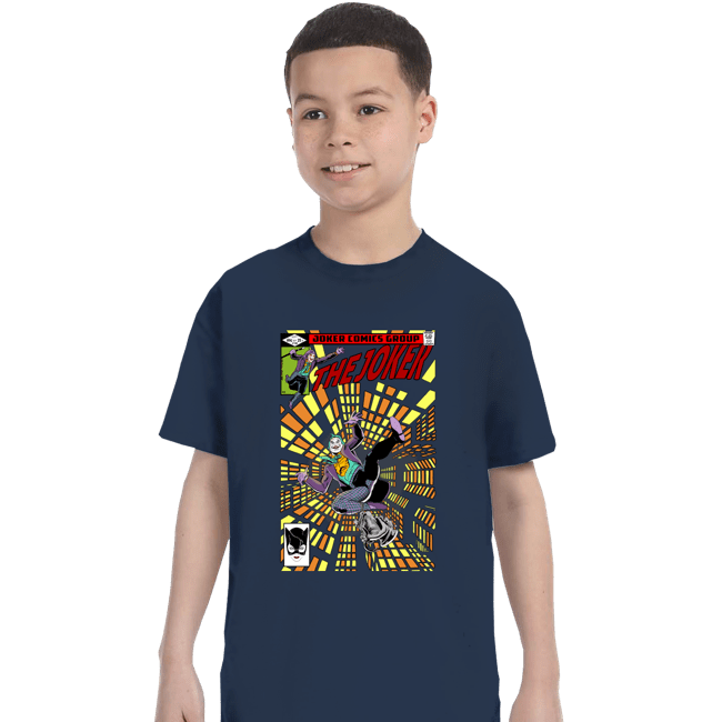 Secret_Shirts T-Shirts, Youth / XS / Navy Napier Joker