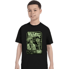 Load image into Gallery viewer, Secret_Shirts T-Shirts, Youth / XS / Black Beck In Time
