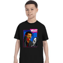 Load image into Gallery viewer, Daily_Deal_Shirts T-Shirts, Youth / XS / Black Hello Slasher
