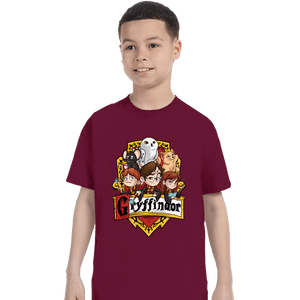 Secret_Shirts T-Shirts, Youth / XS / Maroon Little Wizards