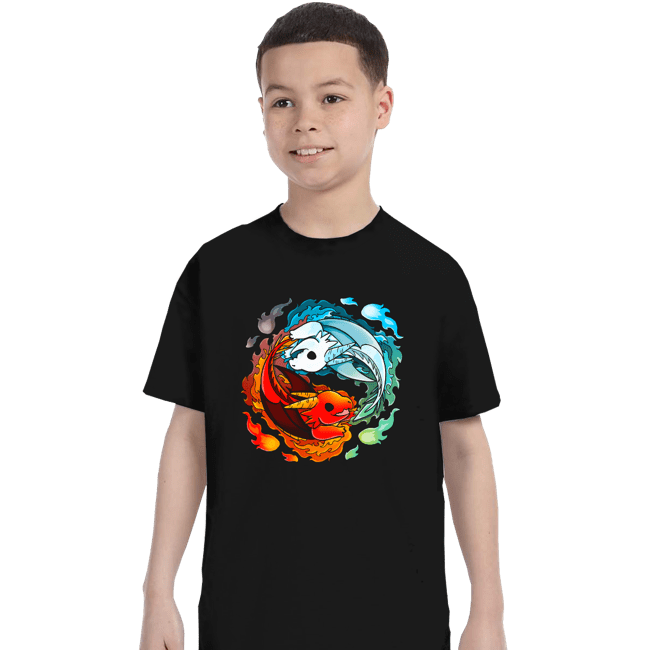 Shirts T-Shirts, Youth / XS / Black Dragons of Fire And Water