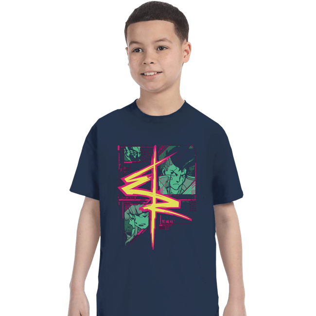 Daily_Deal_Shirts T-Shirts, Youth / XS / Navy Cyberrunners