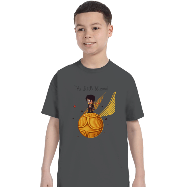 Shirts T-Shirts, Youth / XS / Charcoal The Little Wizard