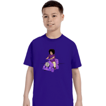 Load image into Gallery viewer, Shirts T-Shirts, Youth / XS / Violet Purple Train
