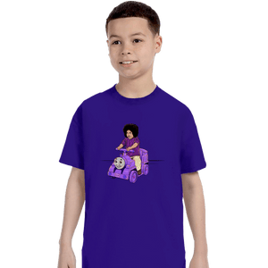 Shirts T-Shirts, Youth / XS / Violet Purple Train