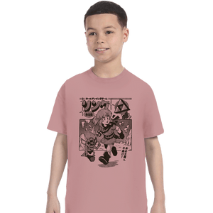 Daily_Deal_Shirts T-Shirts, Youth / XS / Pink The Hero's Journey