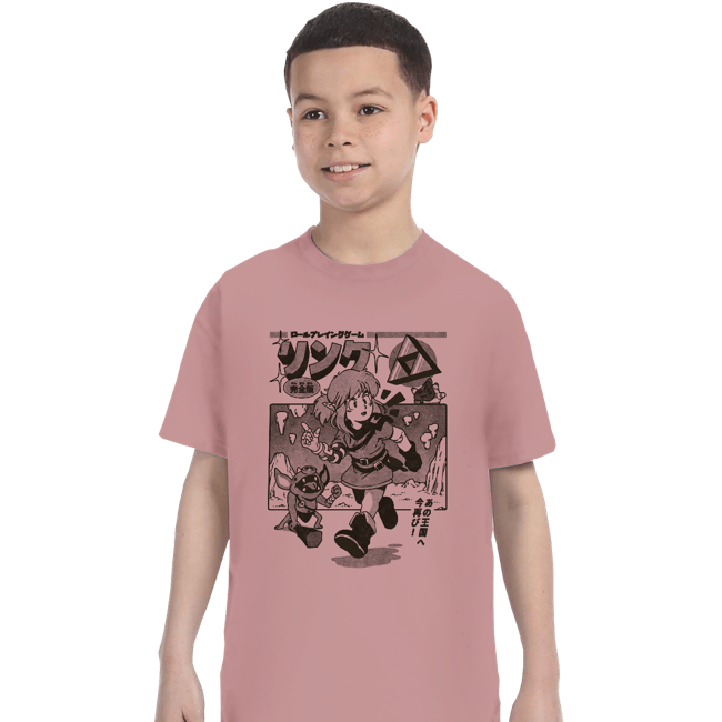 Daily_Deal_Shirts T-Shirts, Youth / XS / Pink The Hero's Journey