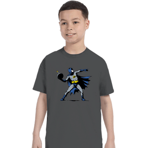 Daily_Deal_Shirts T-Shirts, Youth / XS / Charcoal Batsy
