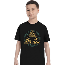 Load image into Gallery viewer, Secret_Shirts T-Shirts, Youth / XS / Black The Golden Power
