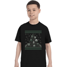 Load image into Gallery viewer, Daily_Deal_Shirts T-Shirts, Youth / XS / Black 40K Christmas Tree
