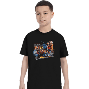 Shirts T-Shirts, Youth / XS / Black Go Back In Time In Hill Valley