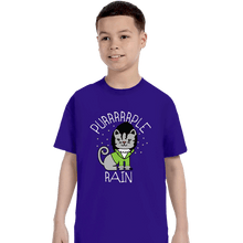 Load image into Gallery viewer, Daily_Deal_Shirts T-Shirts, Youth / XS / Violet Purrrrrple Rain
