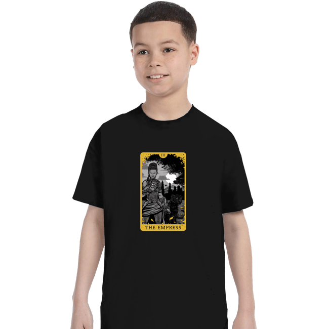 Shirts T-Shirts, Youth / XS / Black Tarot The Empress