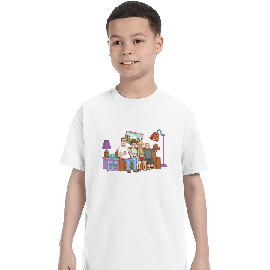 Shirts T-Shirts, Youth / XL / White King Of The Couch