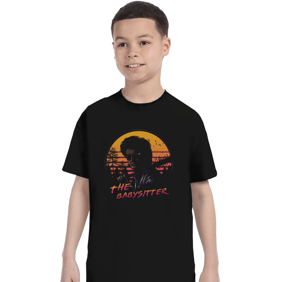 Shirts T-Shirts, Youth / XL / Black The Babysitter