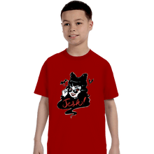Load image into Gallery viewer, Daily_Deal_Shirts T-Shirts, Youth / XS / Red Jesk!
