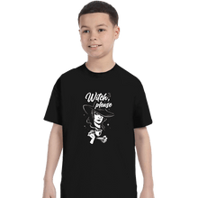 Load image into Gallery viewer, Shirts T-Shirts, Youth / XS / Black Witch Please

