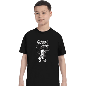 Shirts T-Shirts, Youth / XS / Black Witch Please