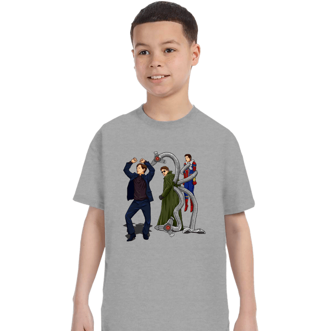 Shirts T-Shirts, Youth / XS / Sports Grey Spider Jealousy