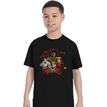 Load image into Gallery viewer, Shirts T-Shirts, Youth / XS / Black All Valley Fighter
