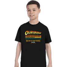 Load image into Gallery viewer, Daily_Deal_Shirts T-Shirts, Youth / XS / Black Ouroboros
