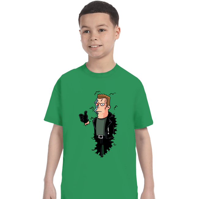Secret_Shirts T-Shirts, Youth / XS / Irish Green I'll Be Back!