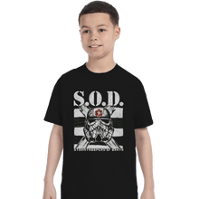 Load image into Gallery viewer, Shirts T-Shirts, Youth / Small / Black S.O.D.
