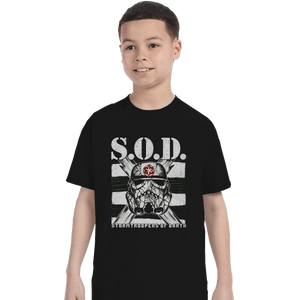 Shirts T-Shirts, Youth / Small / Black S.O.D.