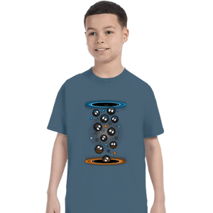 Shirts T-Shirts, Youth / XS / Indigo Blue Soot Portals